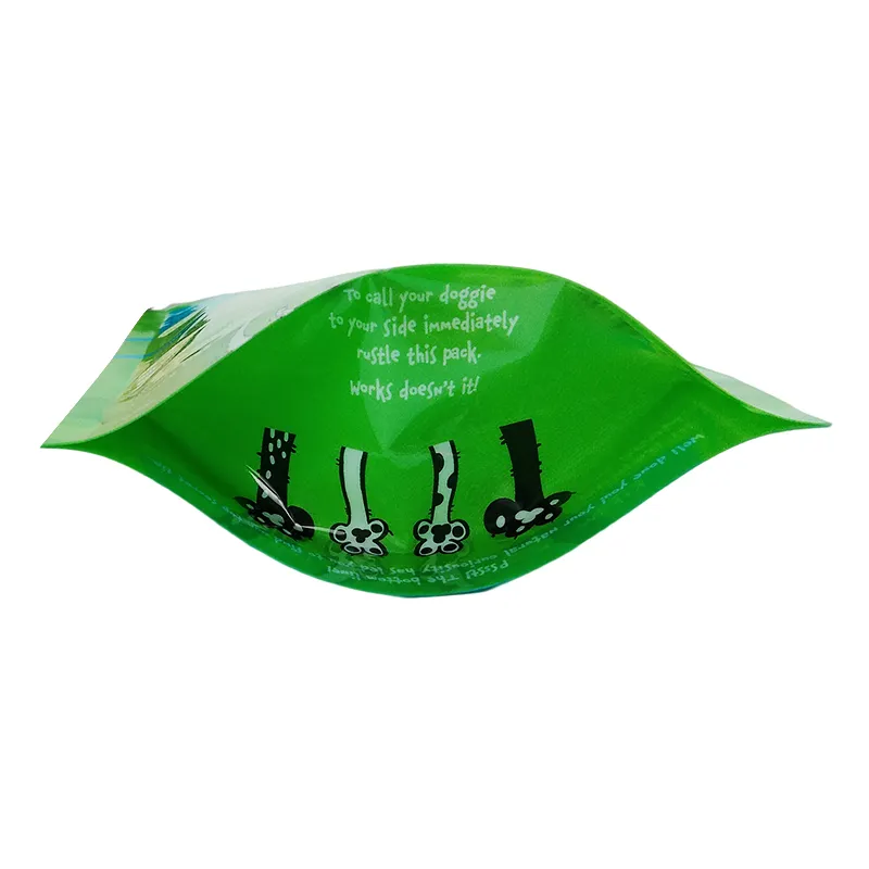 Custom Printed Low MOQ Window Stand-Up Pouch