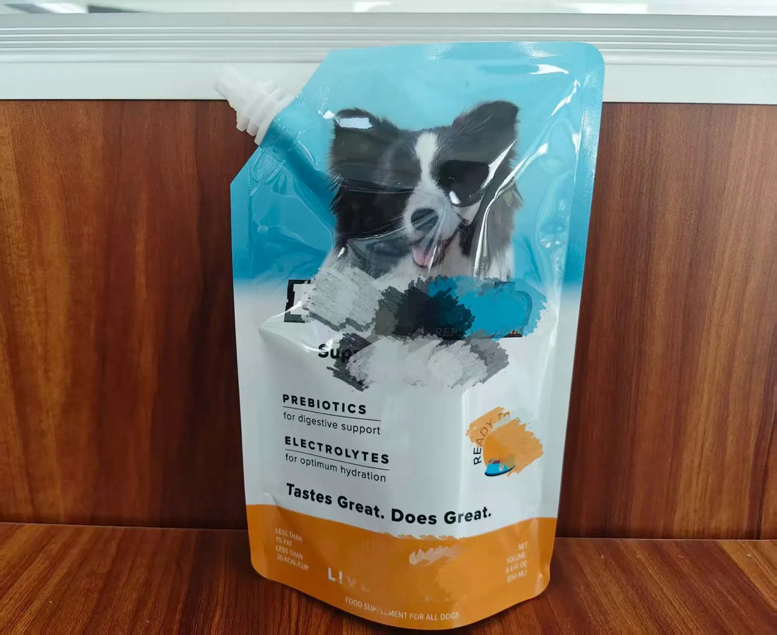 Printed Spout Pouch Custom Patterns & Various Sizes Available