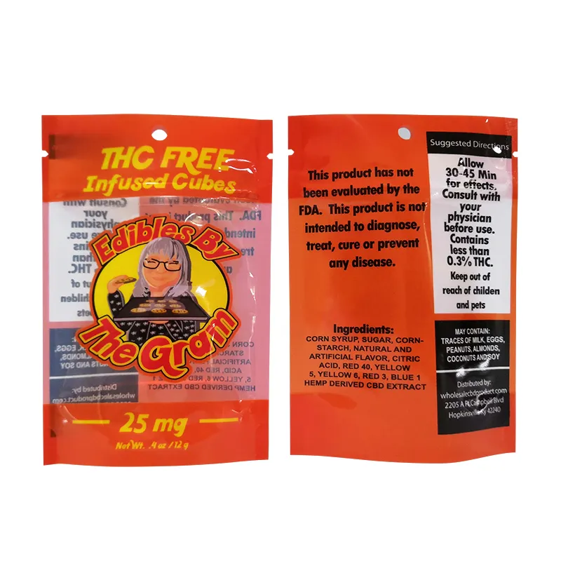 Custom Printed Stand Up Pouch Low MOQ & Custom Patterns