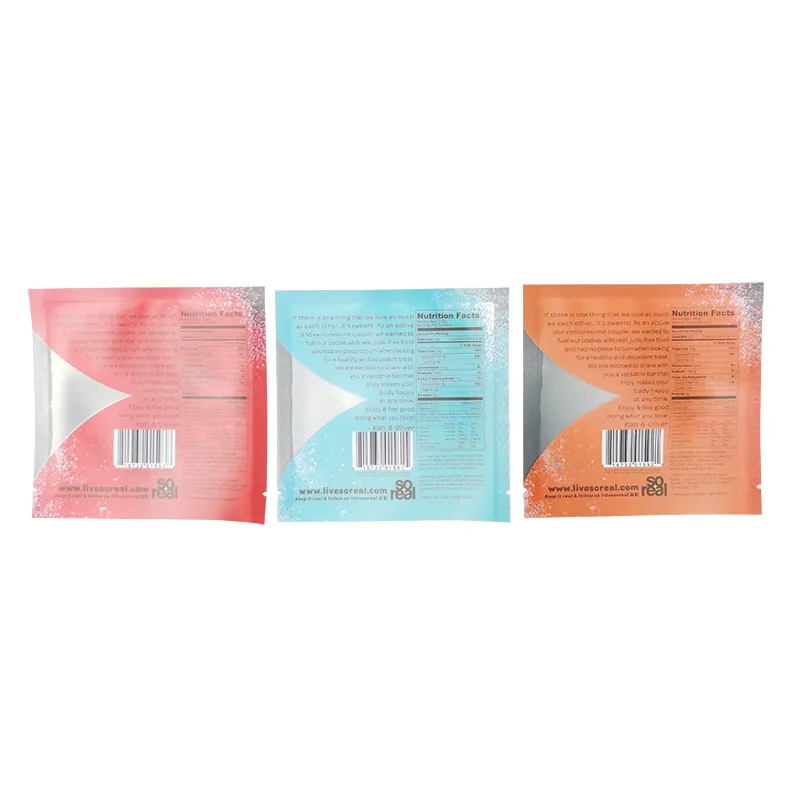 Custom Printed Flat Bottom Doypack Wholesale Low MOQ Food Safe