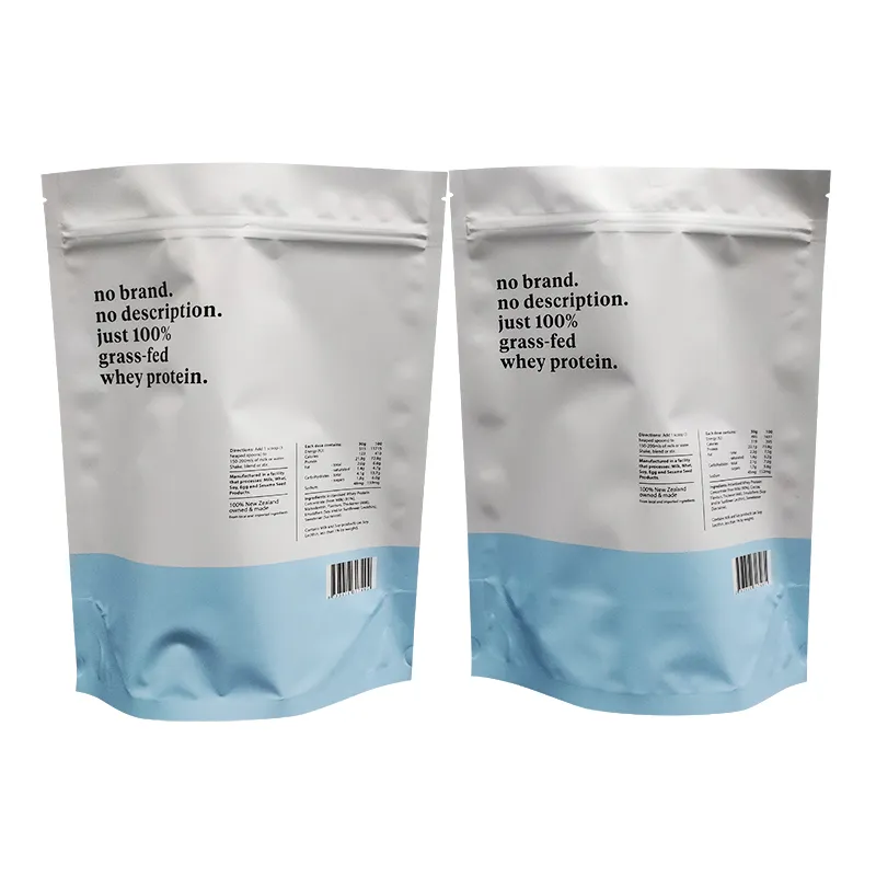 Clear Stand Up Pouches Low MOQ Available