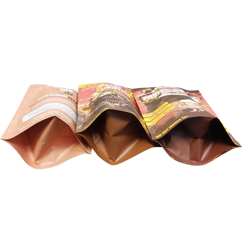 Stand Up Pouch With Window Wholesale & Low MOQ