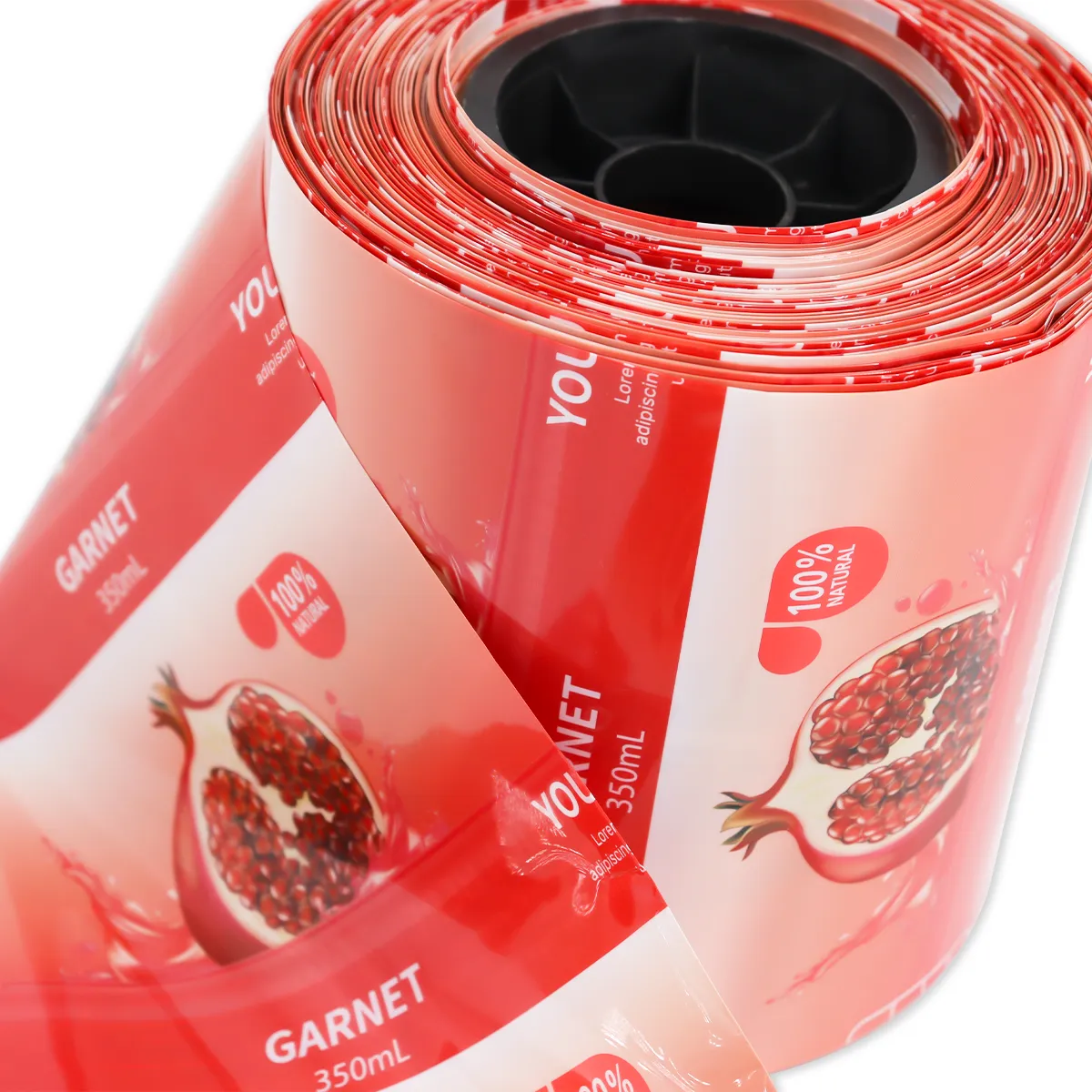 Custom Permanent Adhesive Roll Labels Low MOQ Wholesale