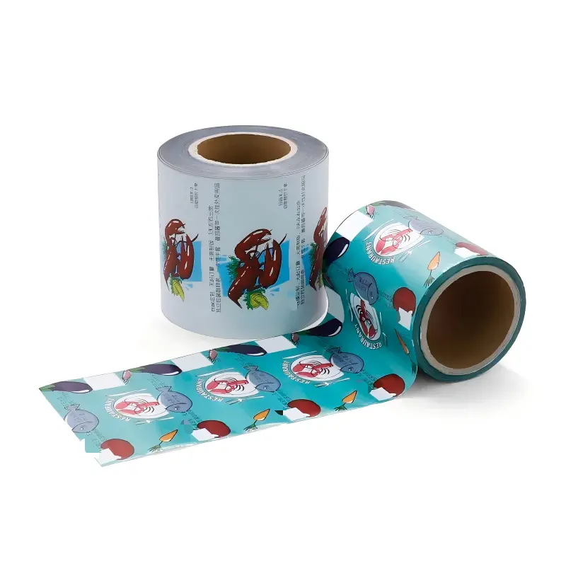 Custom Oil Resistant Roll Stickers Food Grade Wholesale Low MOQ