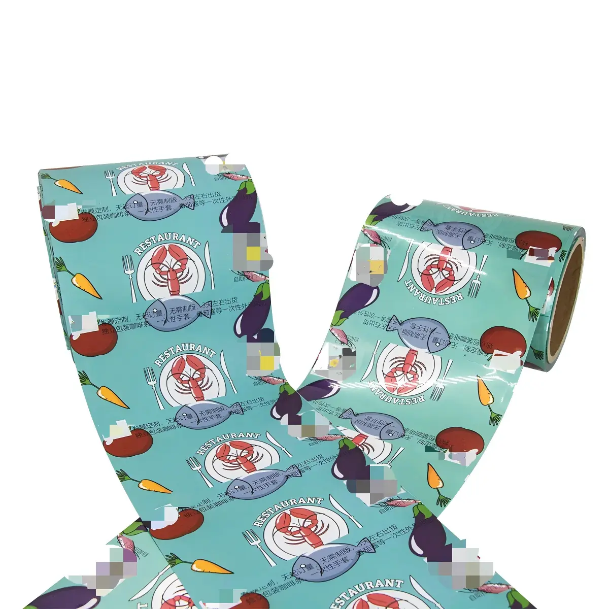 Custom Digital Printing Roll Labels Food Grade Wholesale Low MOQ